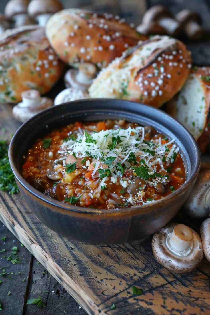 Easy Mushroom Risotto