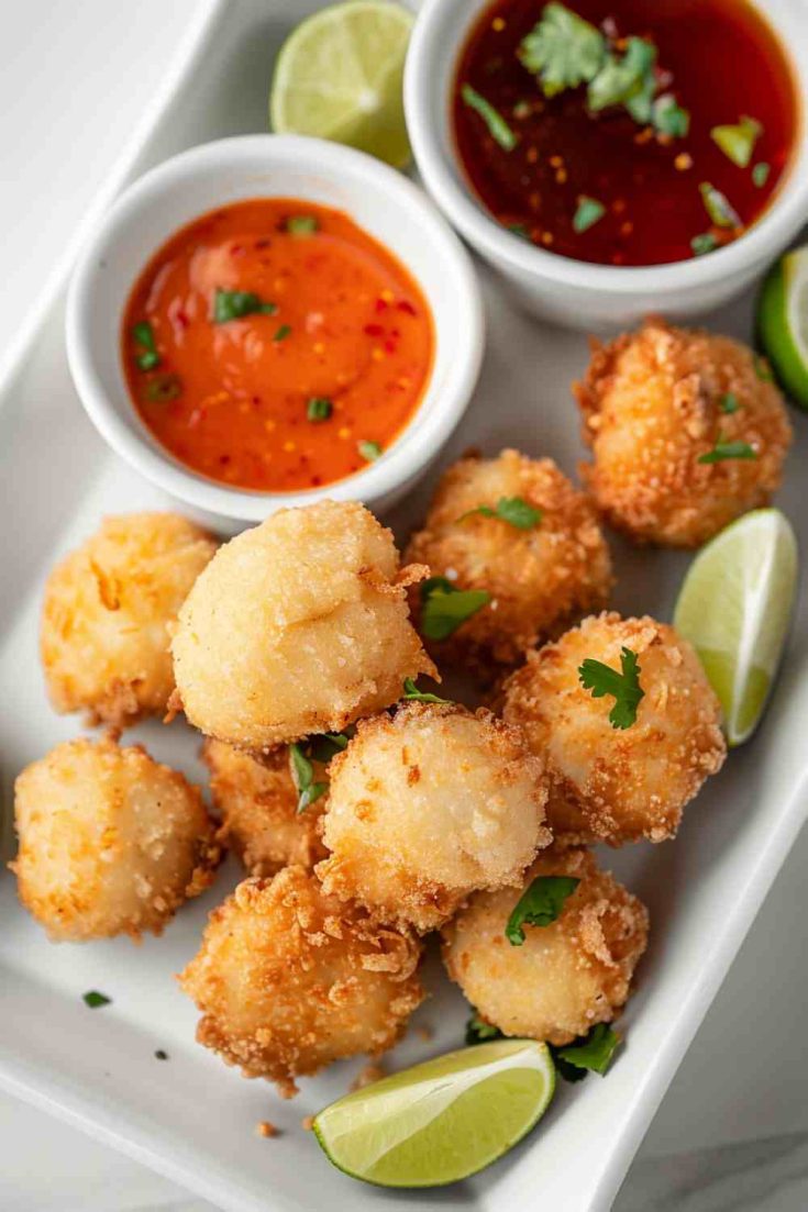 Fried Mushrooms with Sweet Chili Sauce