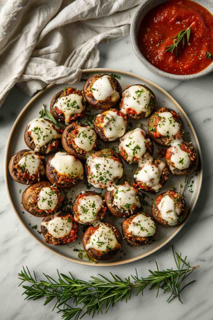 Italian-Style Stuffed Mushrooms