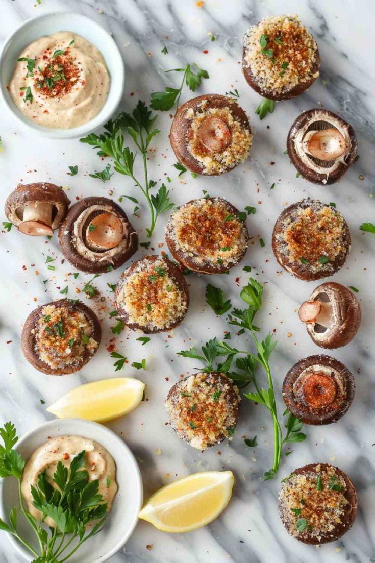 Panko-Crusted Fried Mushrooms