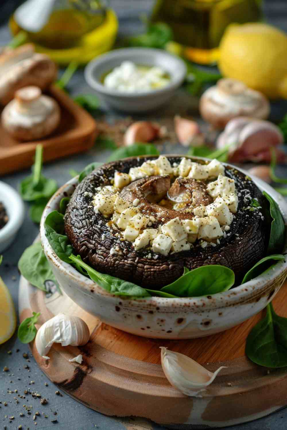 Portabella Mushroom Bolognese with Zucchini Noodles