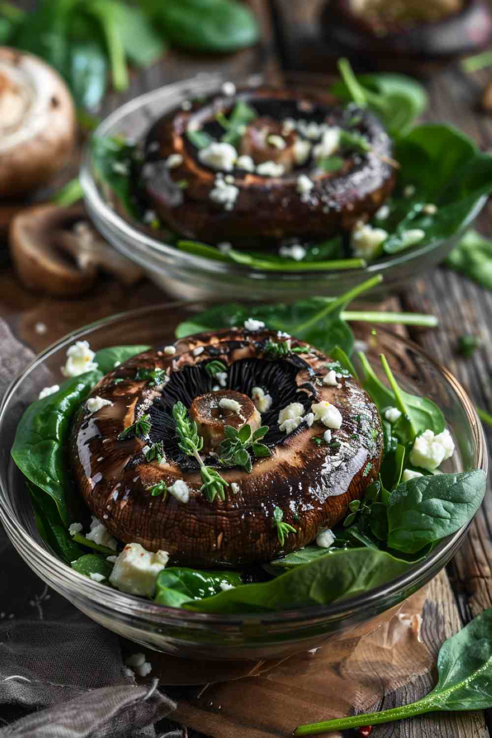 Portabella Mushroom Bolognese with Zucchini Noodles