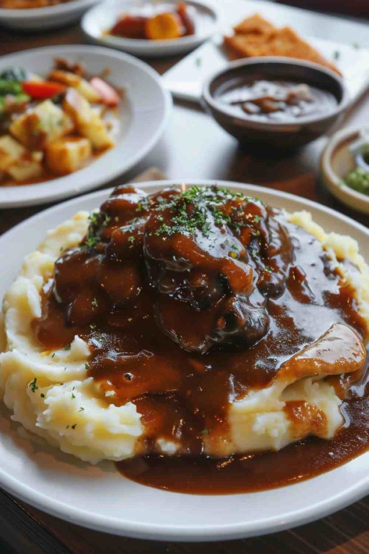 Portabella Mushroom Gravy for Mashed Potatoes