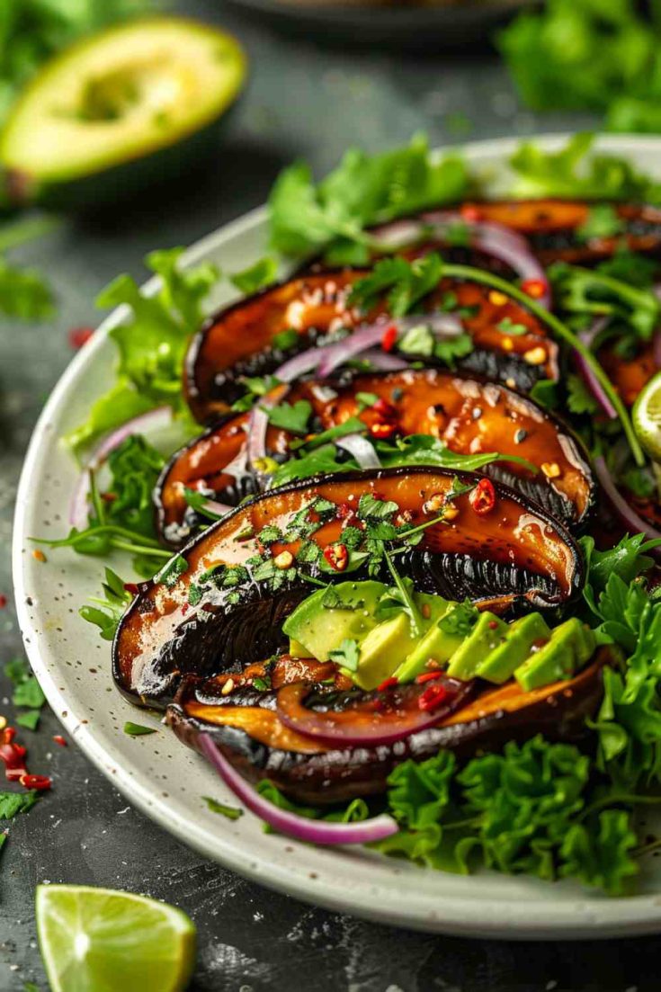 Portabella Mushroom Tacos with Lime Crema