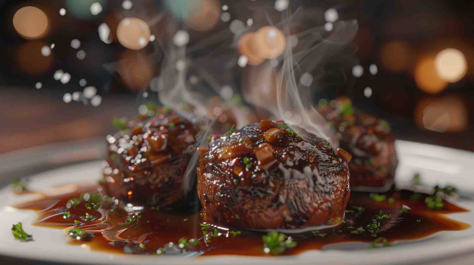 Sautéed Portabella Mushrooms with Wine Sauce