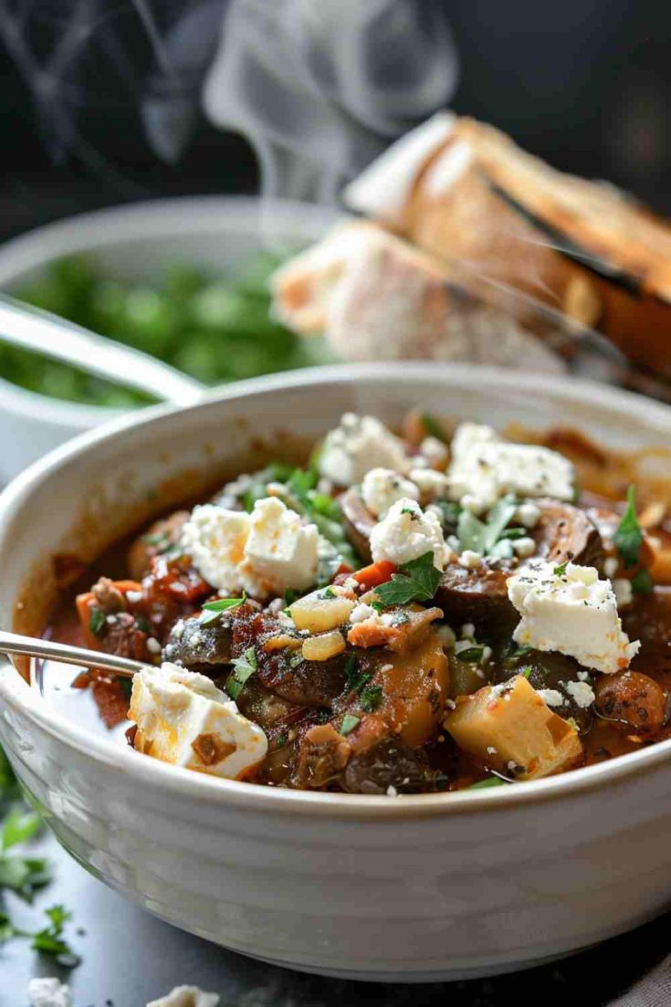 Sun-Dried Tomato and Feta Mushrooms