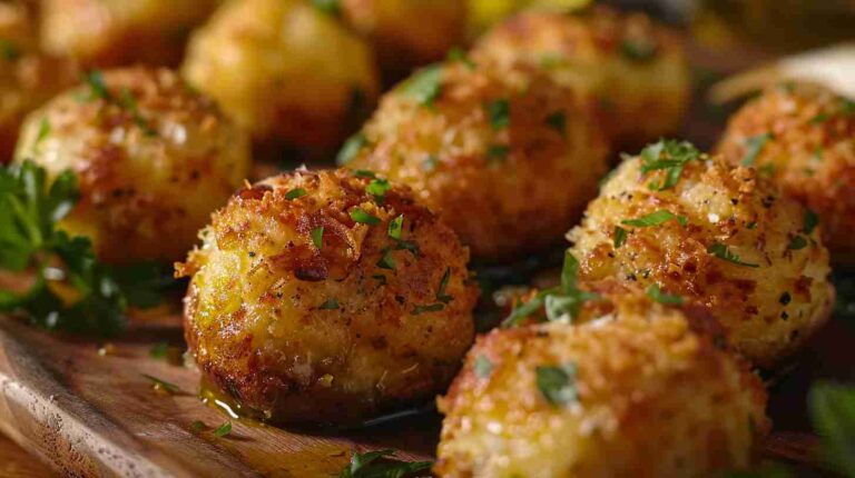 Mediterranean Feta-Stuffed Mushrooms