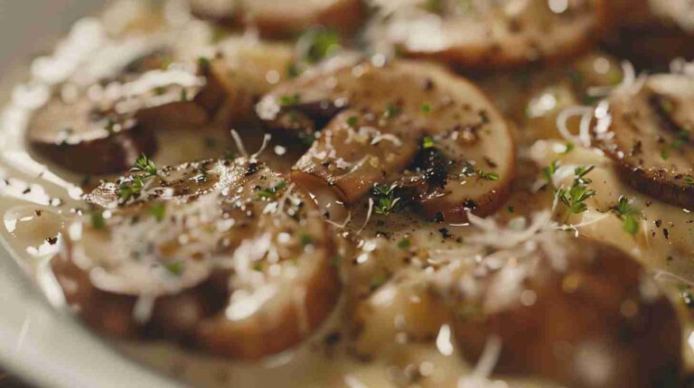 Mushroom and Herb Cacio e Pepe