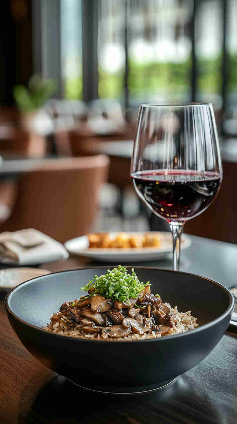 Duck and Mushroom Fried Rice