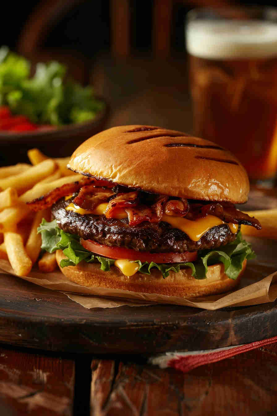 Grilled Portobello Mushroom Burgers