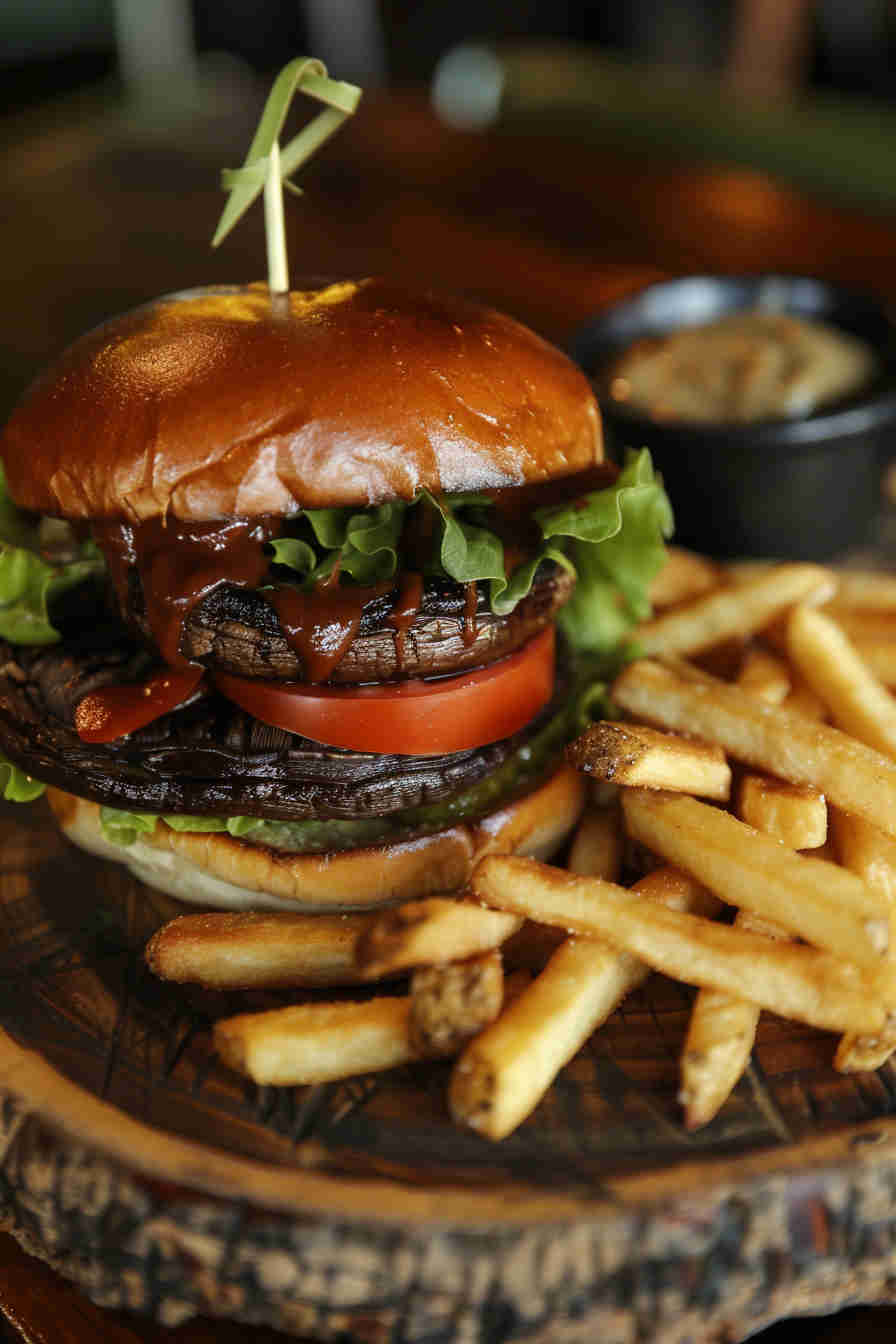 Grilled Portobello Mushroom Burgers