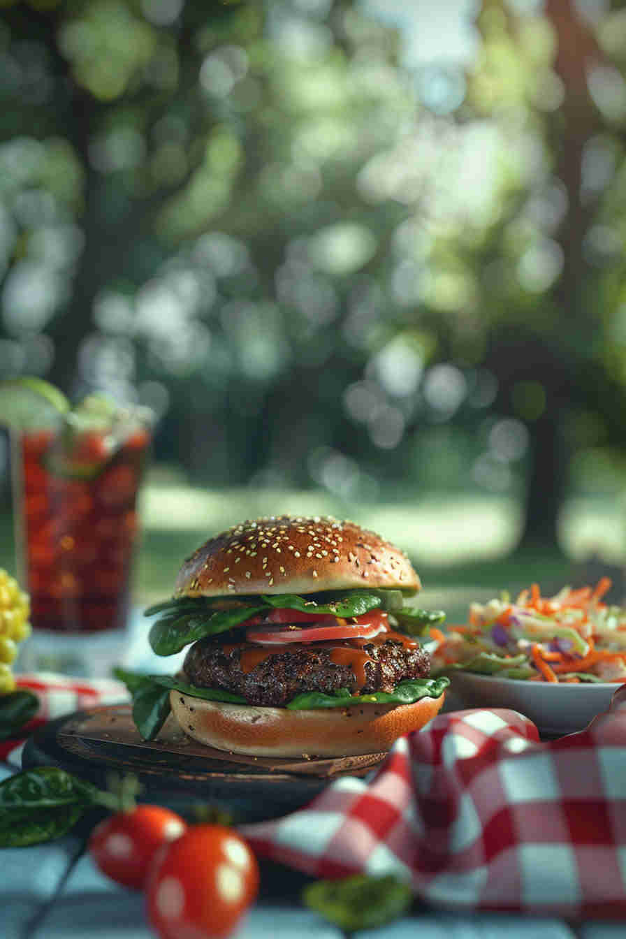 Grilled Portobello Mushroom Burgers