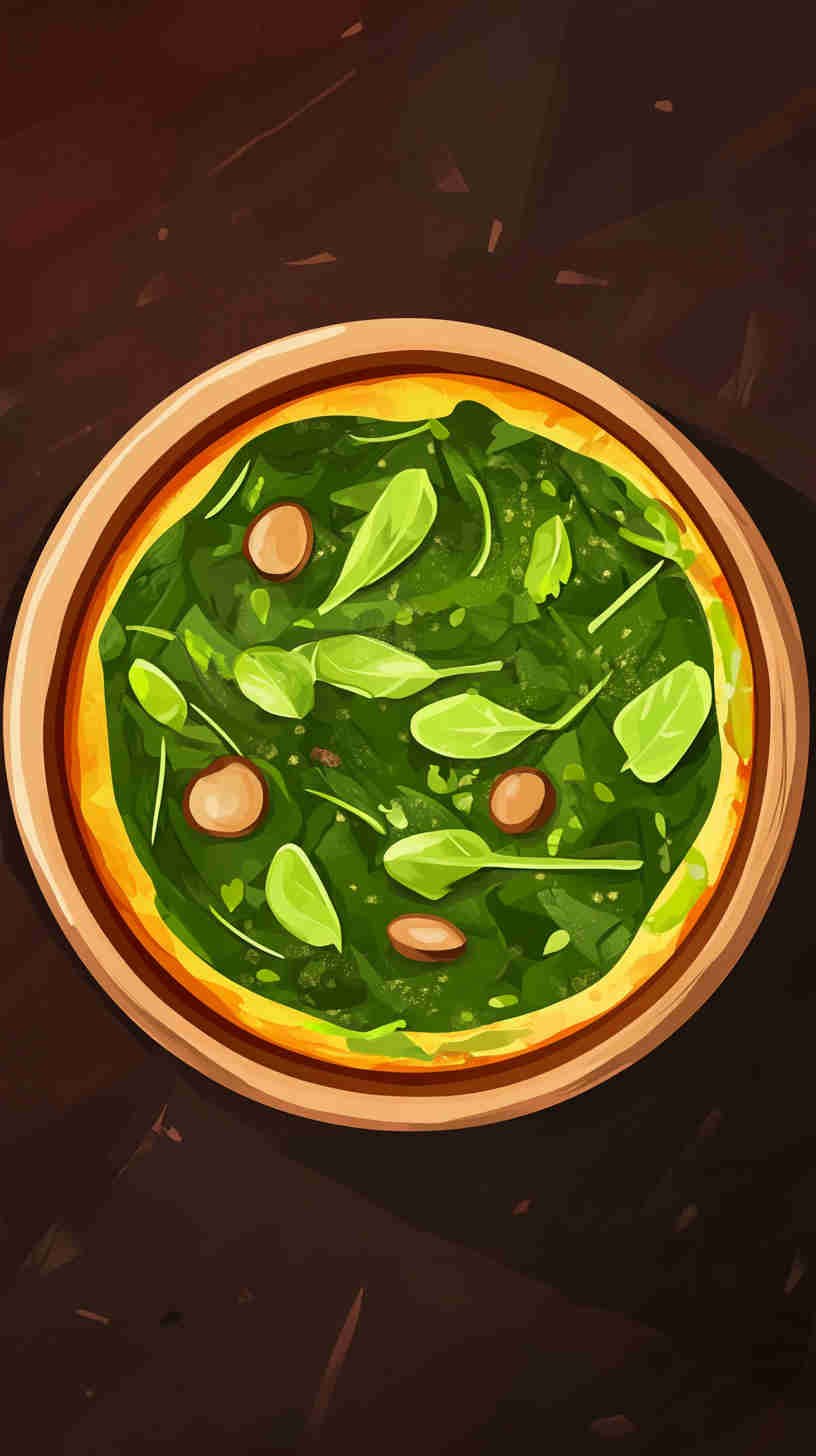 Healthy Spinach and Mushroom Frittata