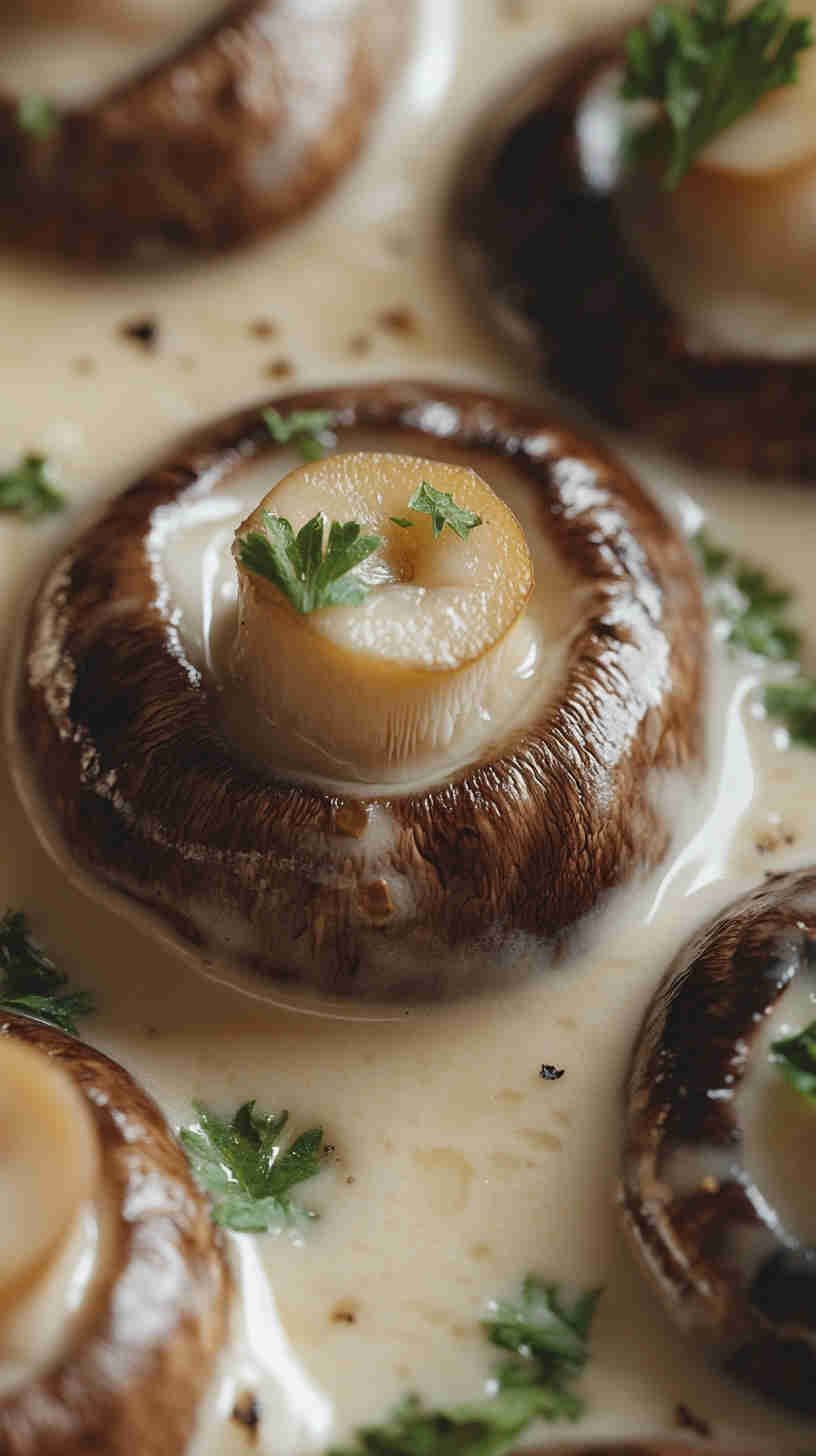 Mushroom Alfredo Sauce