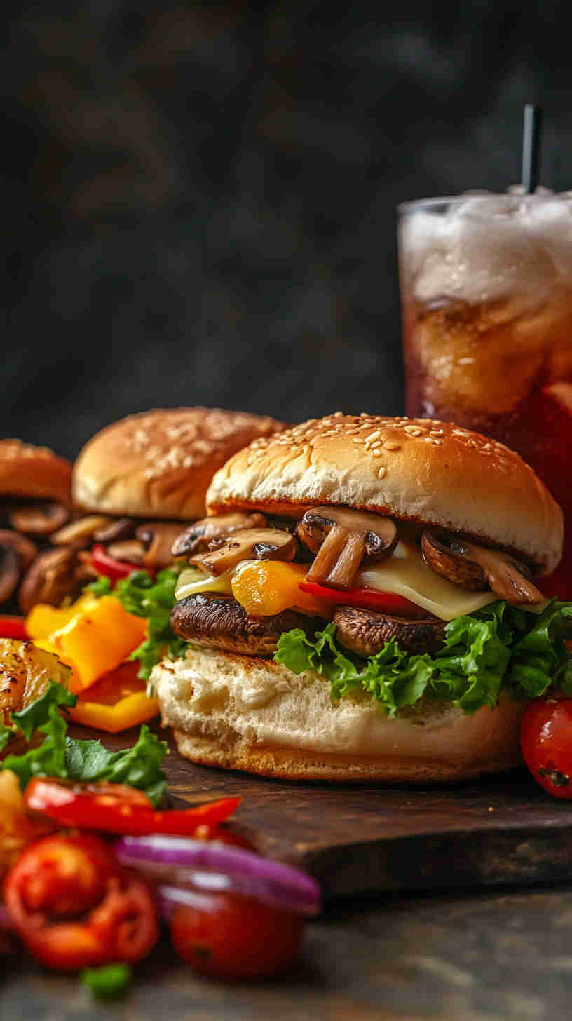 Mushroom Swiss Burger Sliders