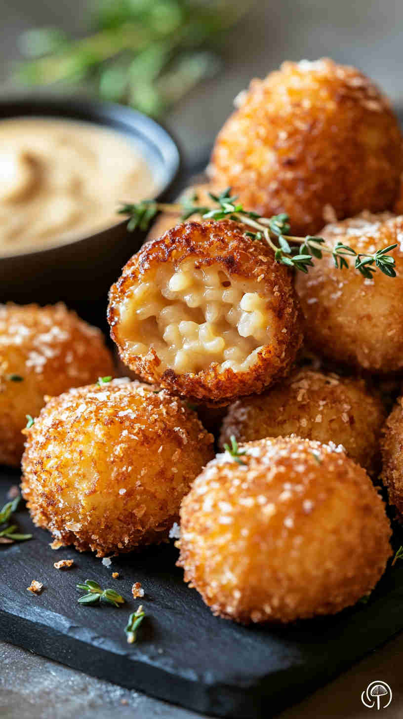 Mushroom and Thyme Arancini