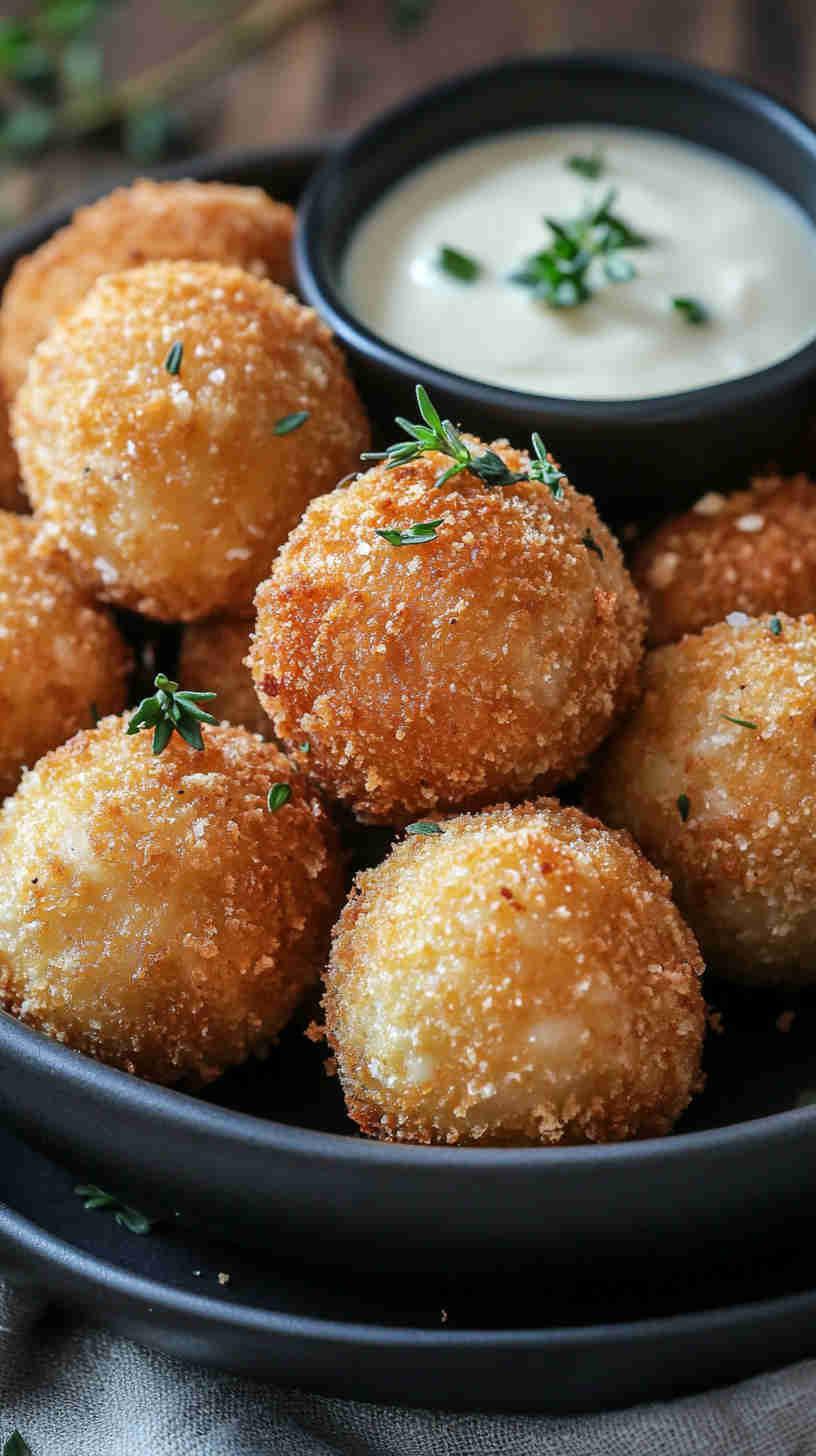 Mushroom and Thyme Arancini