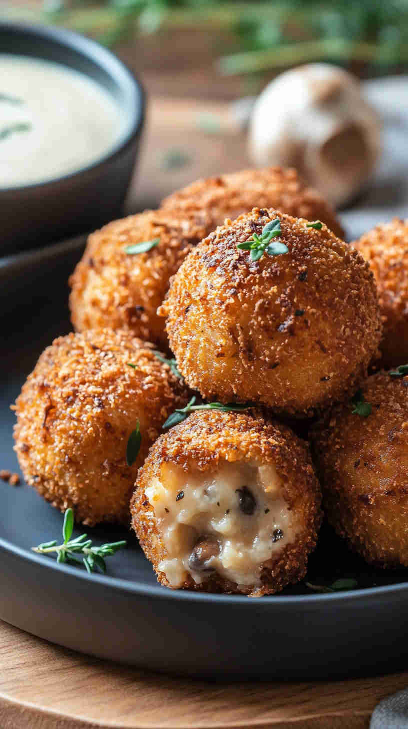 Mushroom and Thyme Arancini