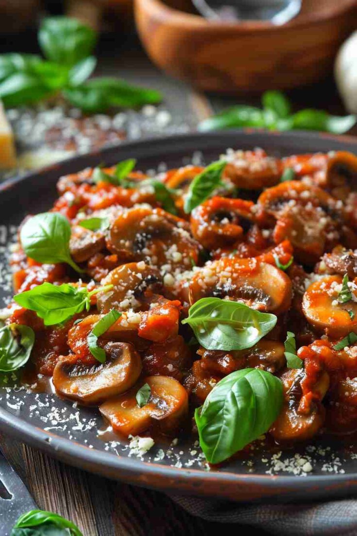 Spicy Mushroom Arrabbiata