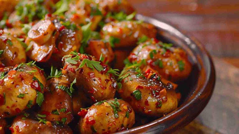 Spicy Mushroom Arrabbiata