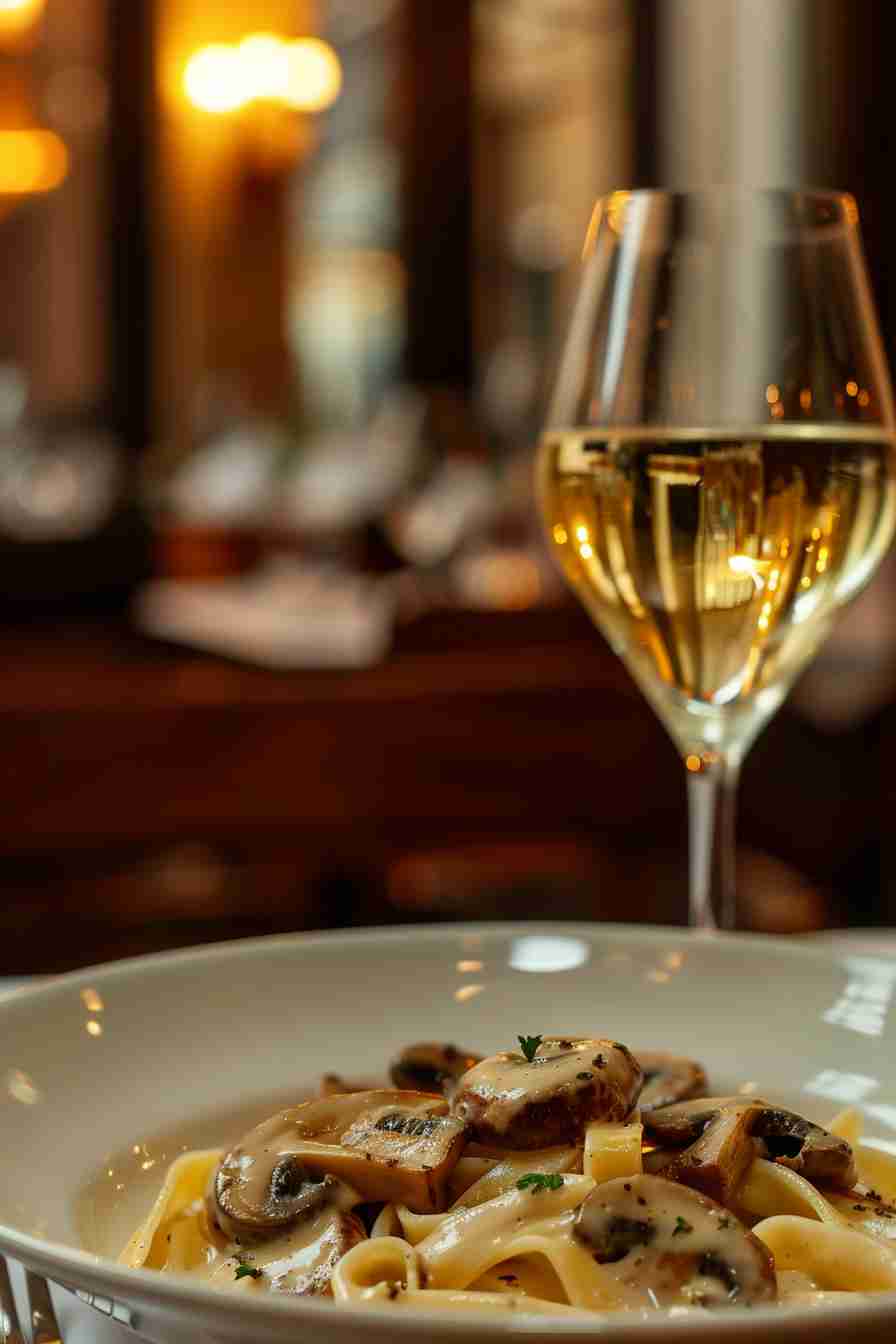 Vegan Creamy Mushroom Pasta