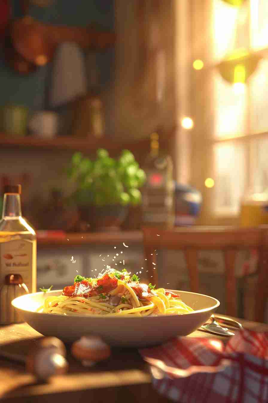 Wild Mushroom Carbonara