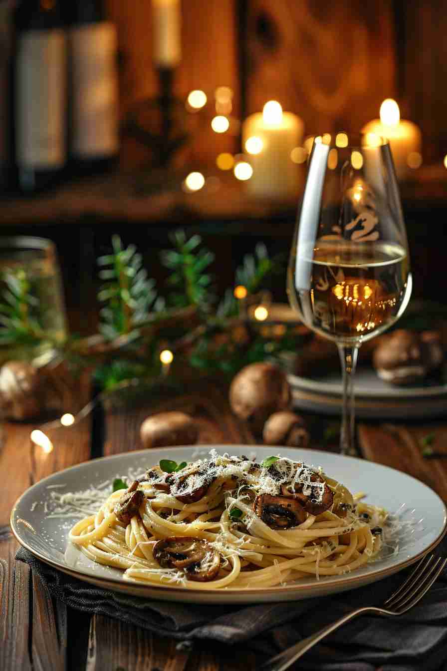 Wild Mushroom Carbonara