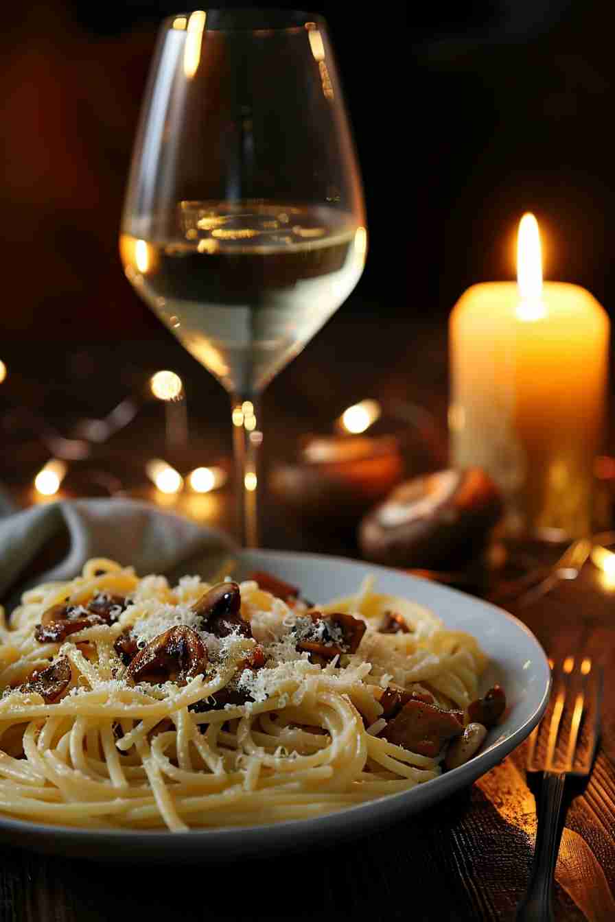Wild Mushroom Carbonara