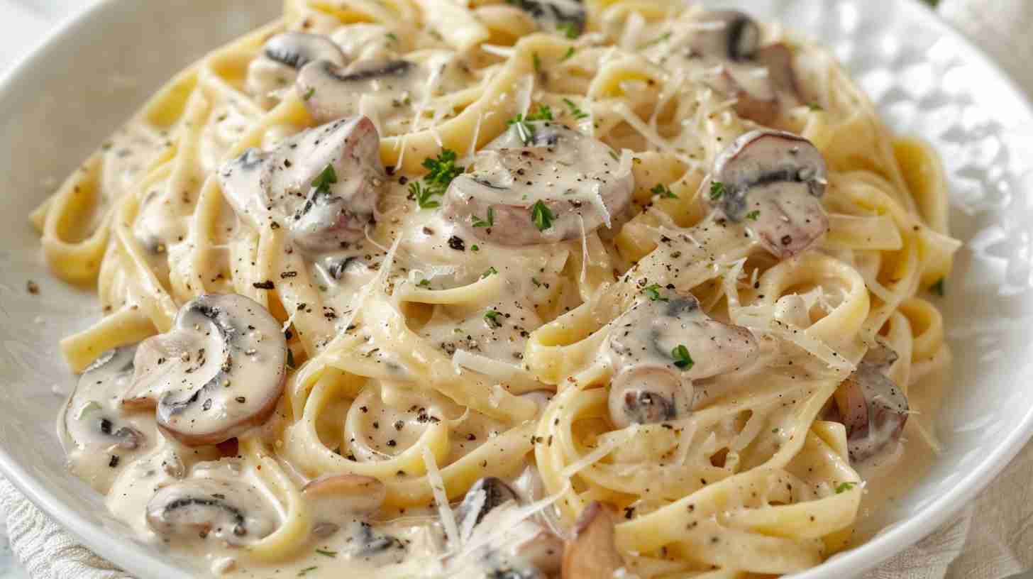 Wild Mushroom Carbonara