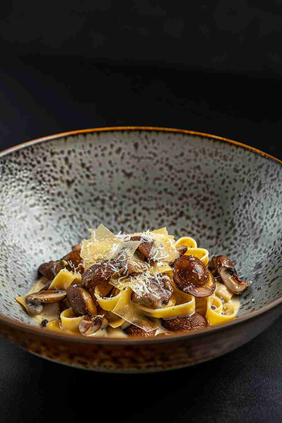 Wild Mushroom Carbonara