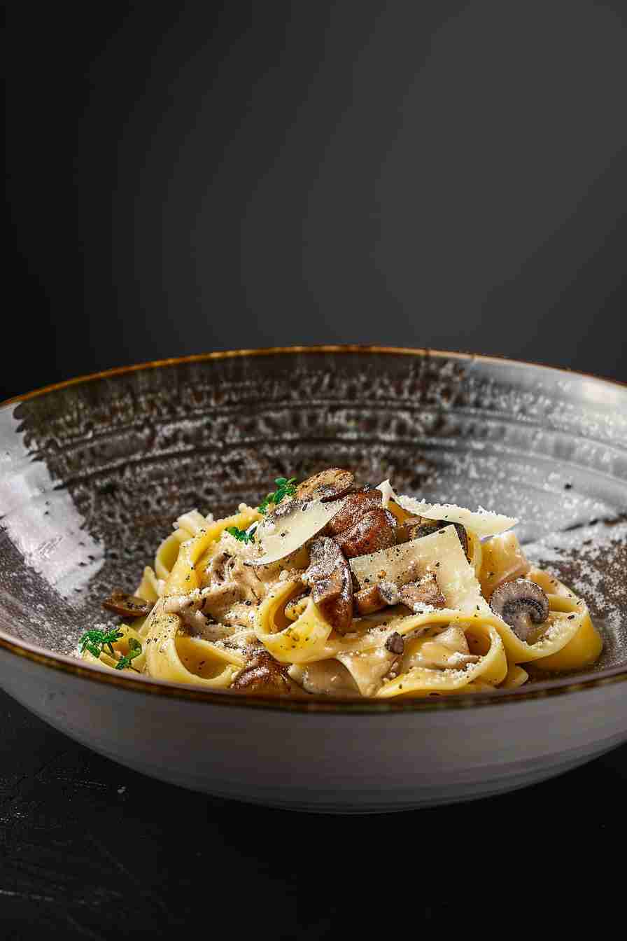 Wild Mushroom Carbonara