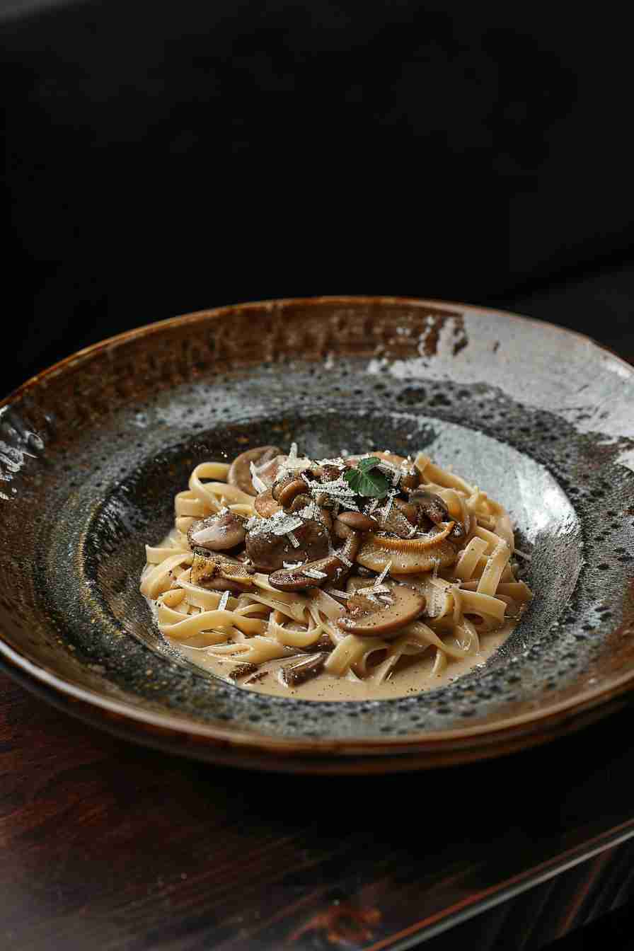 Wild Mushroom Carbonara