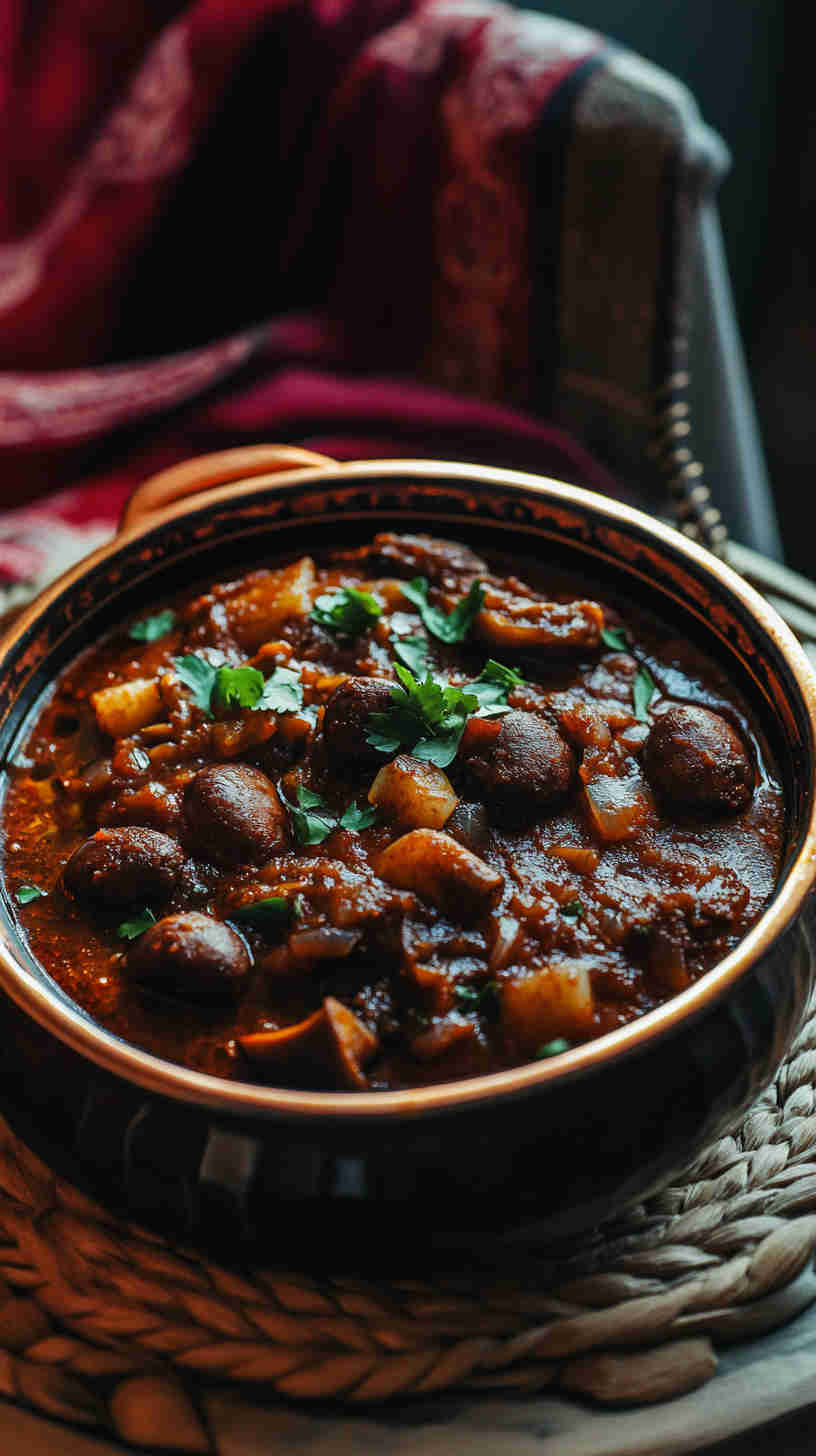 Algerian Mushroom and Tomato Chakhchoukha Recipe