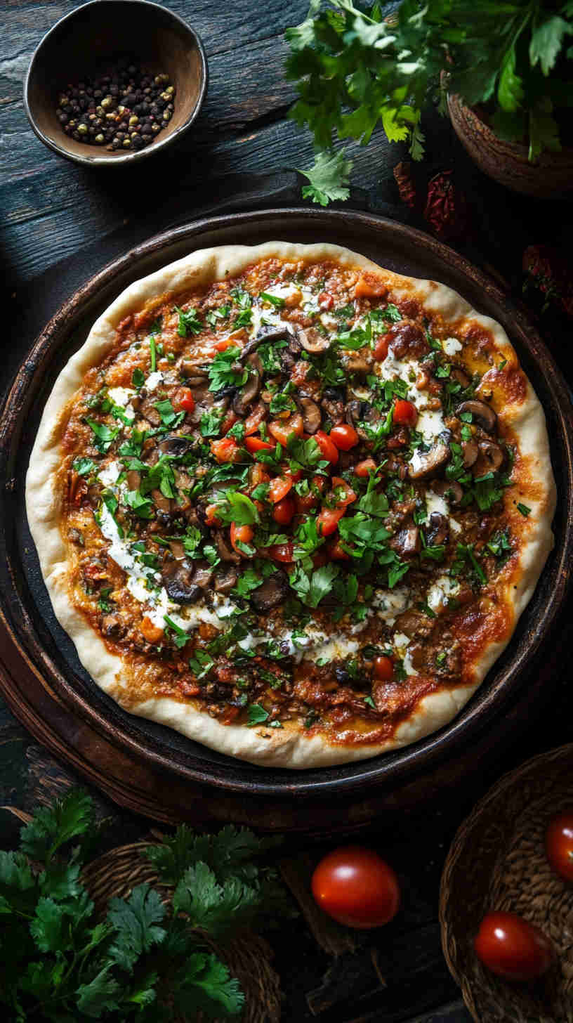 Algerian Mushroom and Tomato Chakhchoukha Recipe