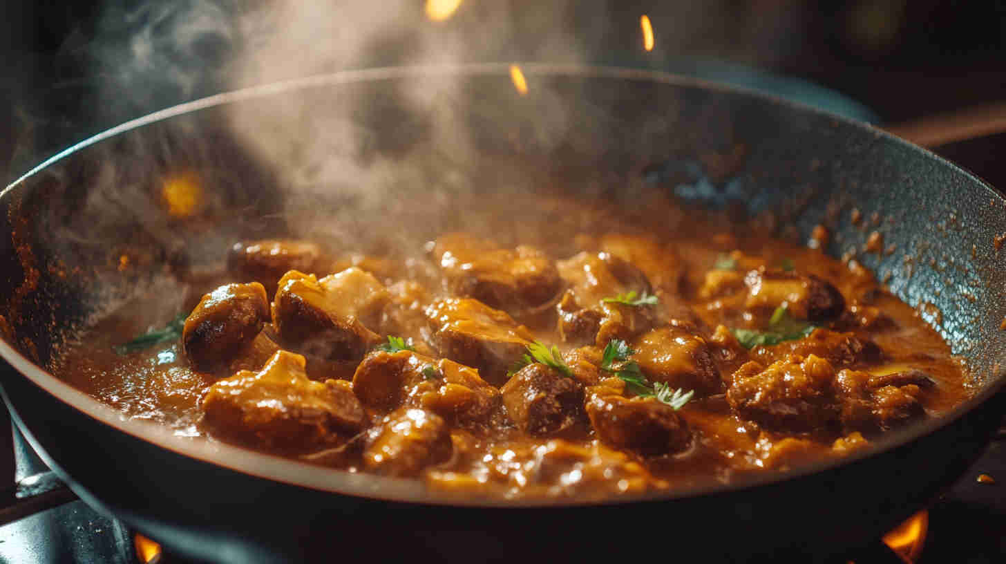 Cape Malay Curried Mushrooms Recipe