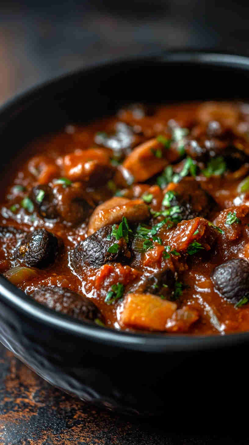 Eritrean Mushroom Zigni Inspired Recipe