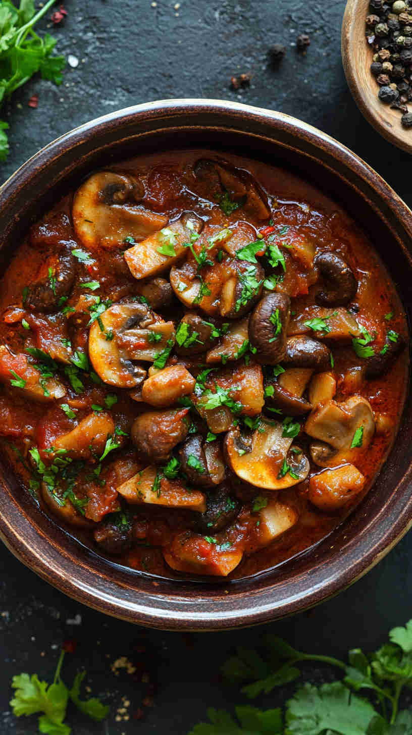 Eritrean Mushroom Zigni Inspired Recipe