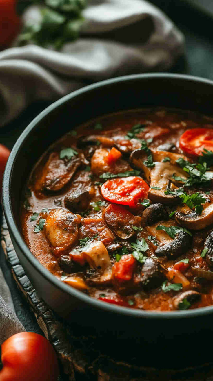 Ghanaian Spicy Mushroom Stew Recipe