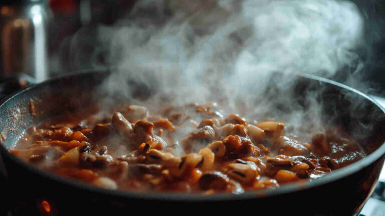 Libyan Mushroom Bazeen Style Recipe